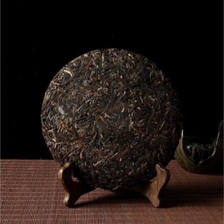 Chinese sustained green tea "Shen Puer. Old tree", 357 g, 2012, Yunnan, pancake-2