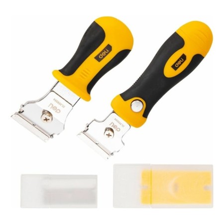Deli DL359204 spatula set 104528, to clean surfaces, 3 spare blades, 2 pcs.