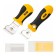 Deli DL359204 spatula set 104528, to clean surfaces, 3 spare blades, 2 pcs.