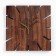 Watch Wall Interior "Square", silent, 27 x 27 cm, natural wood, aa
