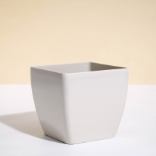 Горшок для цветов, 15 × 15 см, 1,5 л, пластик, бежевый