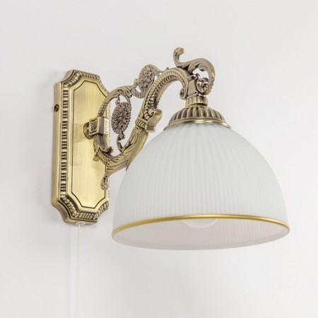 Sconces Citilux "Adriana" CL405413, 14.5x20 cm, 1x75W, E27, brown color-9