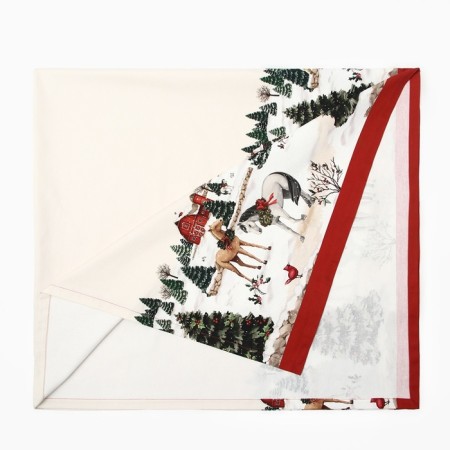 New Year. Tables Ethel "New Year’s Farm" 149x250 cm, 100% HL, sarzha 190 g/m2-1