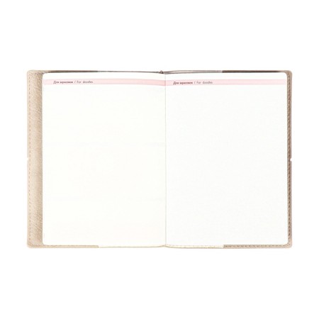 Diary DATIR 2025 A6+ 176l Escalada, Soft Okvl, Single Leather, TIS F, KR BL 70g/M2, Beige-20