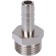 Stout SFT-0067-001210, 1/2 "x 10 mm, external thread, nickelled brass