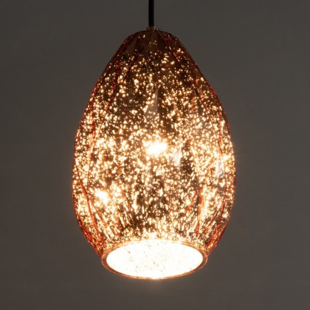 Bayerlux Lamp Tosso E27 40W pink gold 15x15x26-126 cm-3
