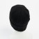 Men's hat with fleece lining, color black mix, size 56-58