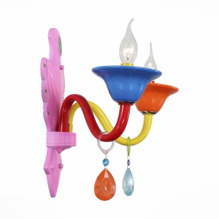 Sconces st. SL672.961.02. Delizia. 2x40 watts, E14, 35x32 cm, colorful color-2