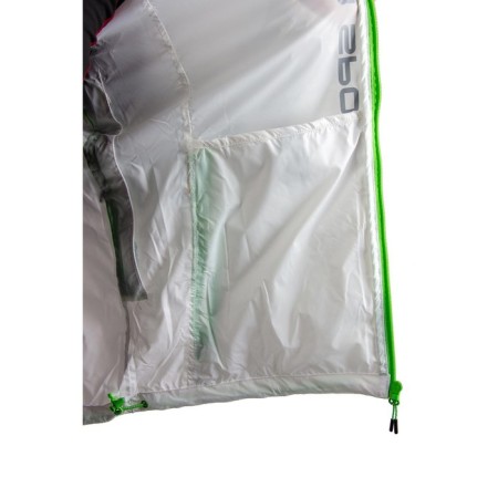 Vetrovka Payer "Fox" is moisture-proof, nylon, white with black, rr 56-58 Height 182-188-7