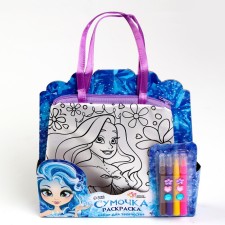 Set for creativity Bag-coloring with felt-tip pens 