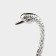 Set of spoons on the stand Magistro "Silver Swan", 7.5 × 5 × 14 cm, silver color