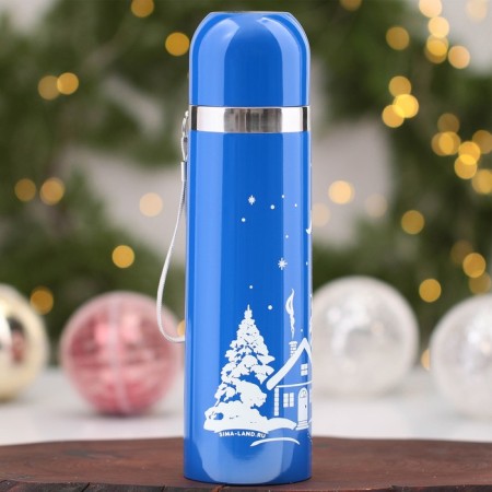 New Year. Thermos New Year's "Winter Tale", 500 ml-2