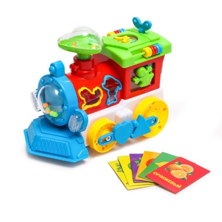 Sorter "Funny steam locomotive", light, sound-4