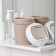 Garbage container desktop Palm, 1 L, D = 13 cm, h = 15.5 cm, beige color