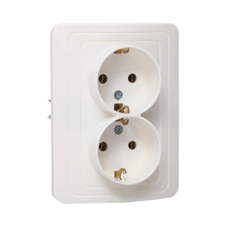 Double Luazon Lighting "Orion", 16 a, hidden, with salary, white-1