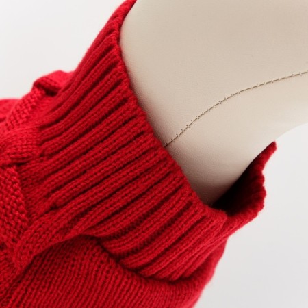 Sweater with openwork viscous, 2xl (DS 41, Osh 41, OG 36-60 cm), red-3