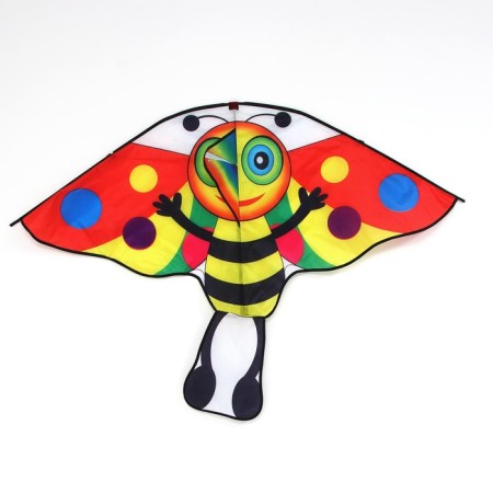 Air serpent "Bee", with fishing line, color mix