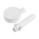 Shower watering can Zein Z3540, d = 90 mm, 5 modes, button "stop", removable top, white