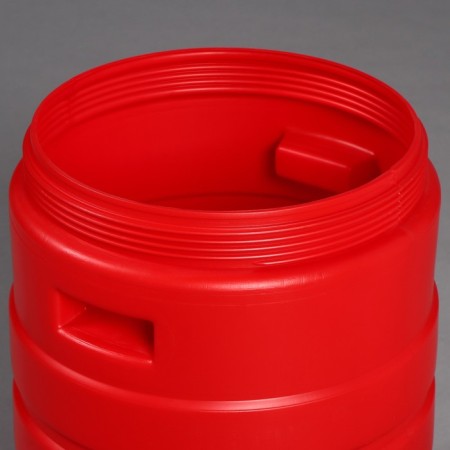 Food barrel, 30 l, neck 27 cm, with a lid, color mix-3