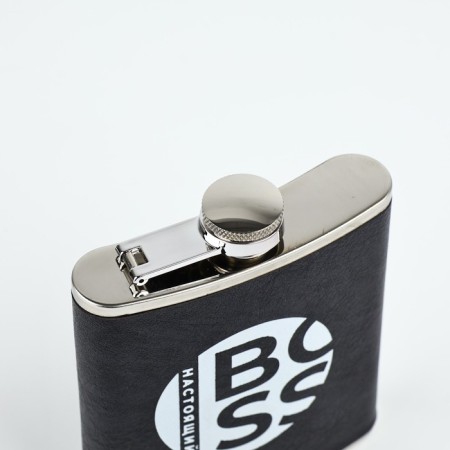 Фляжка "Настоящий BOSS", 210 мл-3