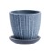 Flower Pot "Metro" Gray Beton, 0.7 liters