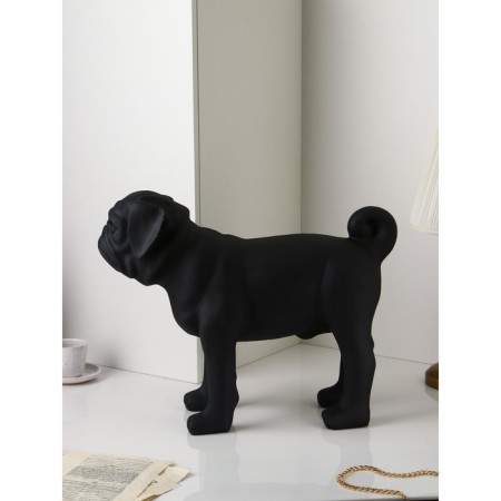 Figure "Pops", Polystone, 48 cm, black matte color-1