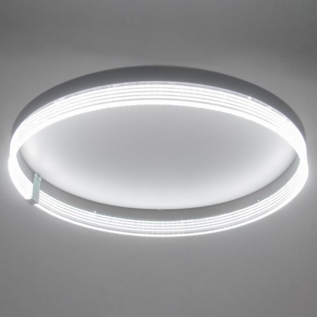 Luer with DPD "Nilas" LED 80W 3000-6000K Black 50x50x10 cm BayerLux-3