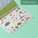 Stickers in the book "Okay-ka" + 3 background 20.7x14.2 cm