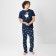 Pajama men's kaftan "New Year's game", size 52