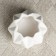 Kashpo "Triangles" white, 10x10x7cm
