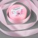 Satin tape, 25 mm × 23 ± 1 m, color pink clove No. 277