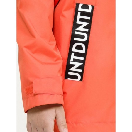 Windbreaker for boys, height 110 cm, orange color-3