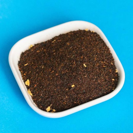 New Year! Black tea "New Year: Hot Male Tea": with ginger, 50 g.-3