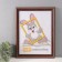 Photo frame Plastic "Babylon" 30x40 cm, red-borded
