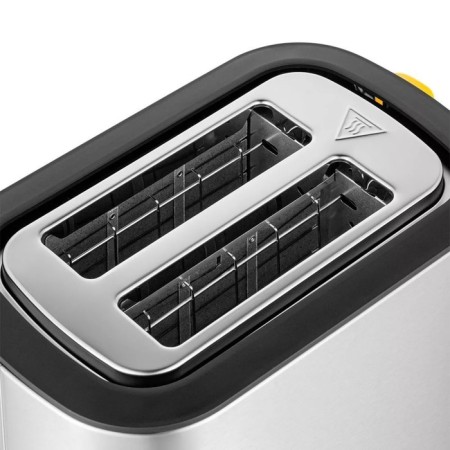 Toster KitFort KT-6027, 820 W, 6 frying modes, 2 toasts, silver-yellow-3