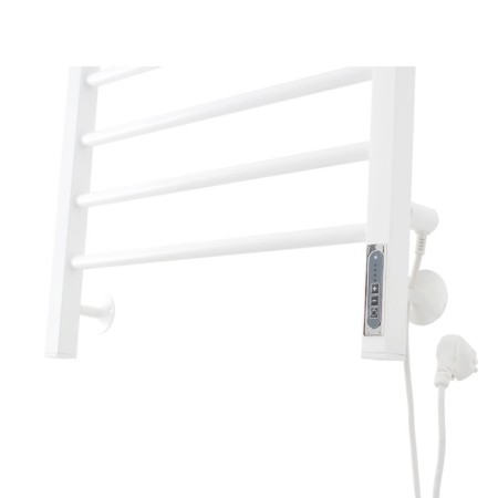 Domoterm electric heated towel rail "Cuba" P10, 500x1000 mm, right, white matte-2