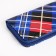 Women's wallet with lightning, blue color