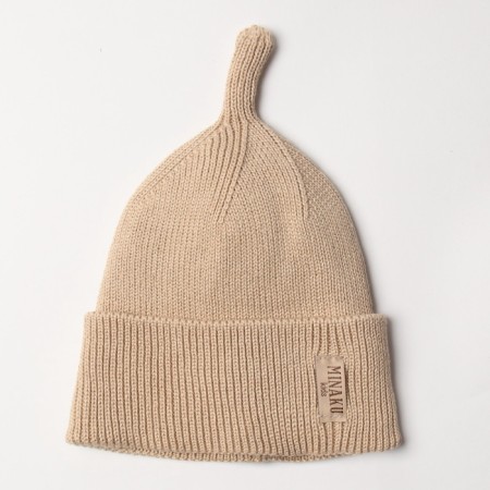 Children's hat minku rr 48-50, beige color-5