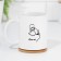 A set of mugs for two, sublimation "for her and for him", 2 circles, 320 ml