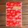 Polyethylene gift package "New Year's visit", with ties, 15*23cm