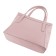 Women's bag (B2832-09140) genuine leather, pink, 1x210x31 cm