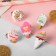 A set of children's rings "butterfly" sweets, shape mix, colored