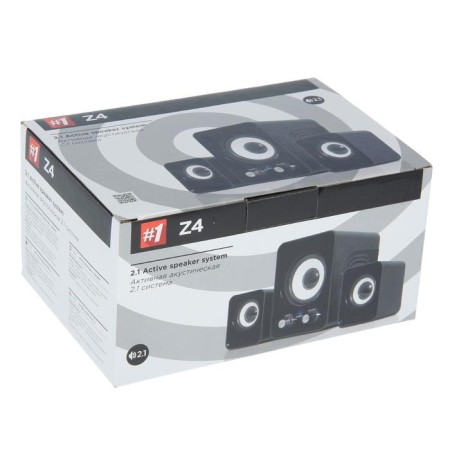 Computer speakers 2.1 Defender Z4, 2x3 W + 5 W, USB, Black-6