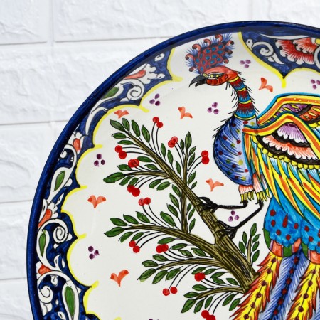 Largan Rishtan ceramics "Firebird", 36 cm, mix-3