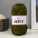 Yarn "Dolce" 100% micropoliester 120m/100g (772 t. Khaki)