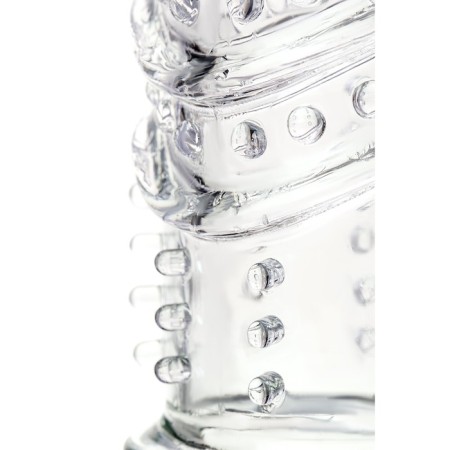 Toyfa A-Toys, TPR penis, transparent, 15.3 cm-5
