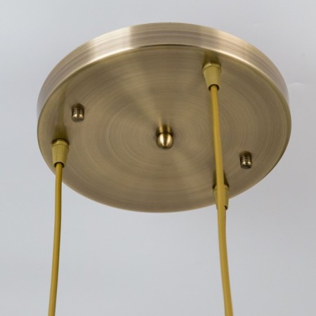Suspended lamp Citilux "Emir" CL467033, 30x30x120 cm, 3x75W, E27, brown color-5