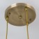 Suspended lamp Citilux "Emir" CL467033, 30x30x120 cm, 3x75W, E27, brown color