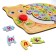 Wooden puzzle with a chip "from a to me"