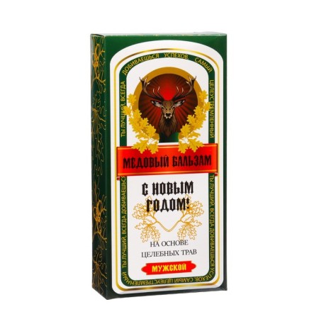 New Year's honey balm Altai male, 250 ml-1